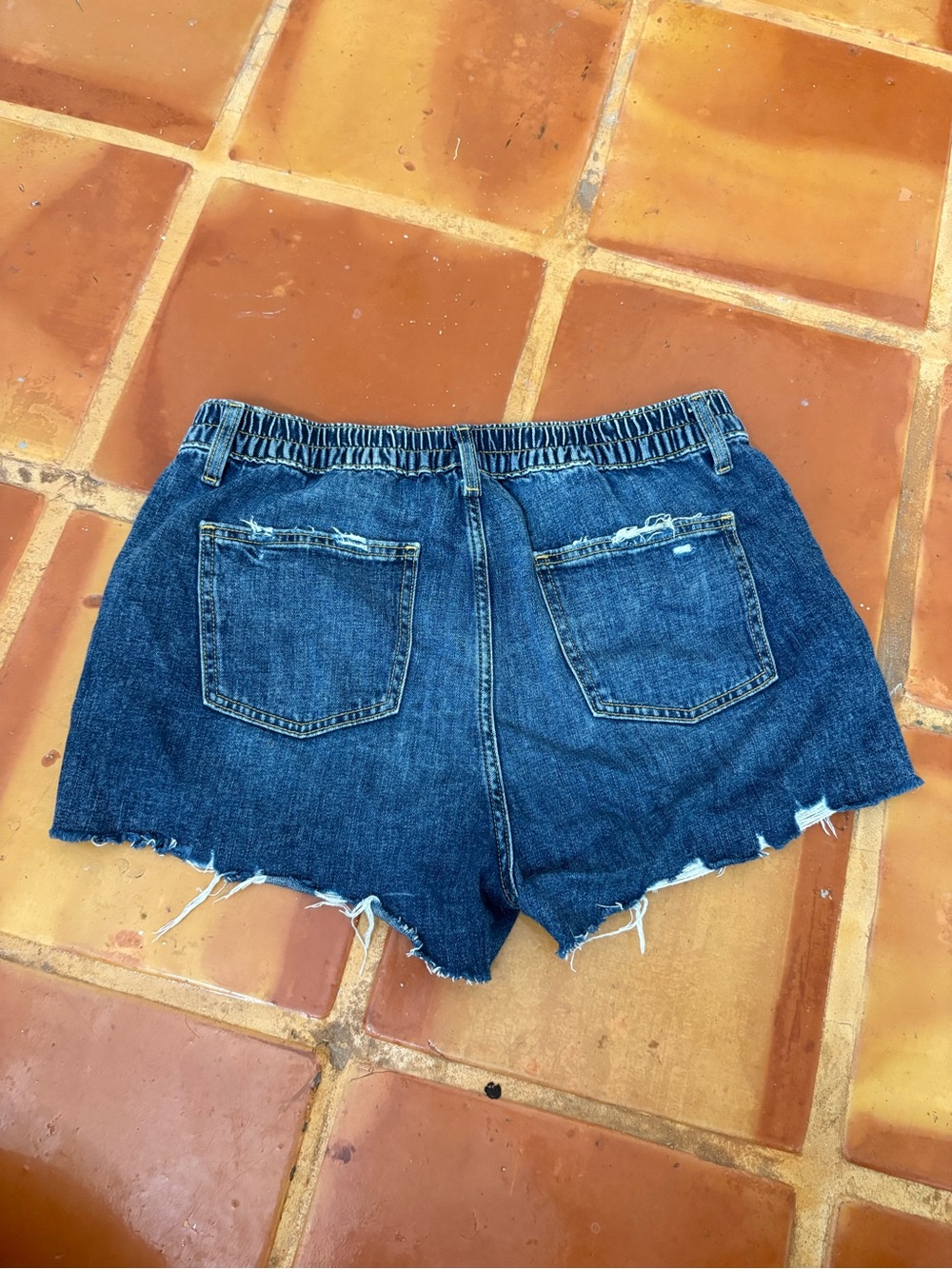 Aerie Daydream Distressed Denim Shorts Bundle Size L - Picture 3 of 4